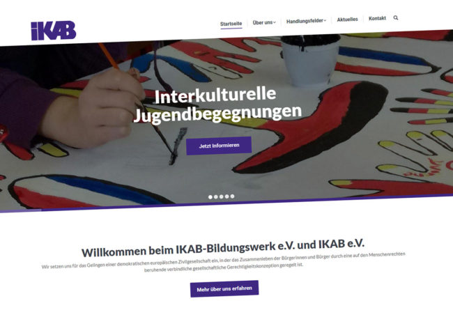 Unsere neue Website ist online Website-Erstellung